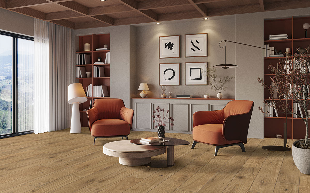 MSI Valgrande Sequoia 10" x 62" Wood Look Matte Porcelain Tile