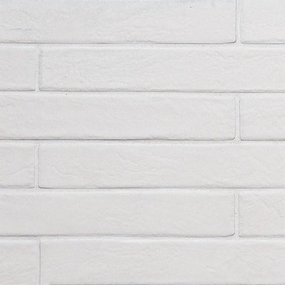 Capella White Brick 2x18 Matte Porcelain Wall & Floor Tile