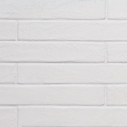 Capella White Brick 2x18 Matte Porcelain Wall & Floor Tile