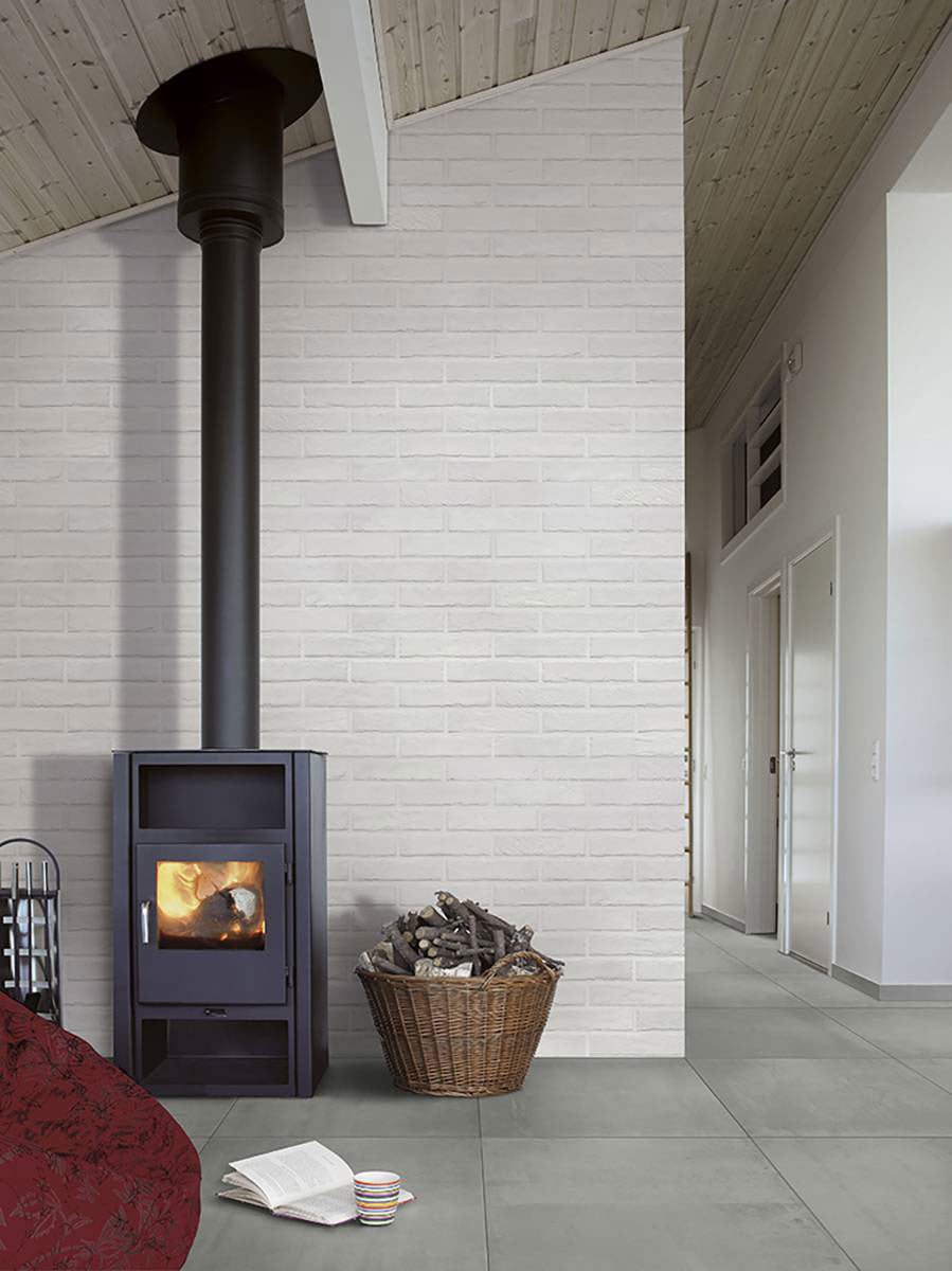Capella Charcoal Brick 2x10 Matte Porcelain Wall & Floor Tile
