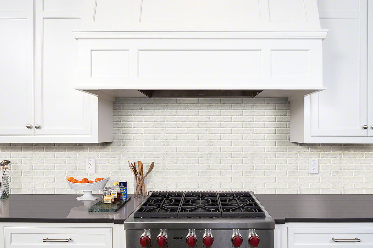 Capella Charcoal Brick 2x10 Matte Porcelain Wall & Floor Tile