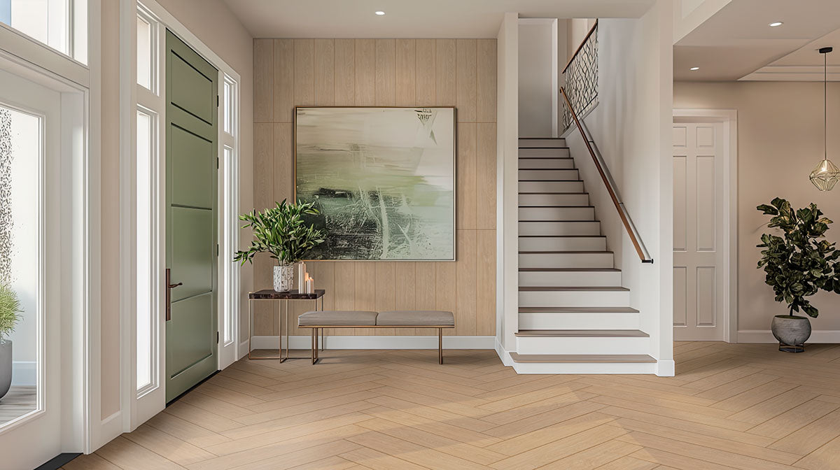 MSI Whitehill Beckleywood 9x48 Wood Look Matte Porcelain Tile - Floor & Wall