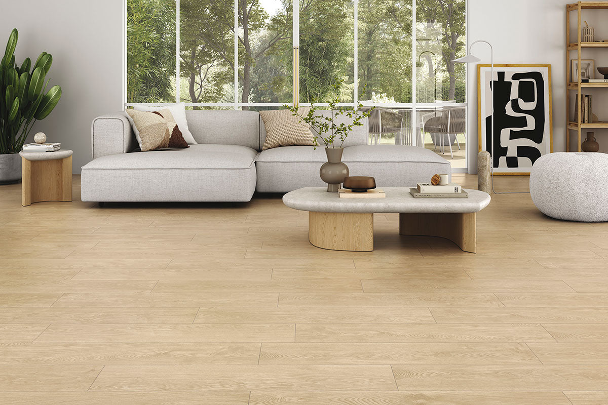 MSI Whitehill Sandlewood 9x48 Wood Look Matte Porcelain Tile - Floor & Wall