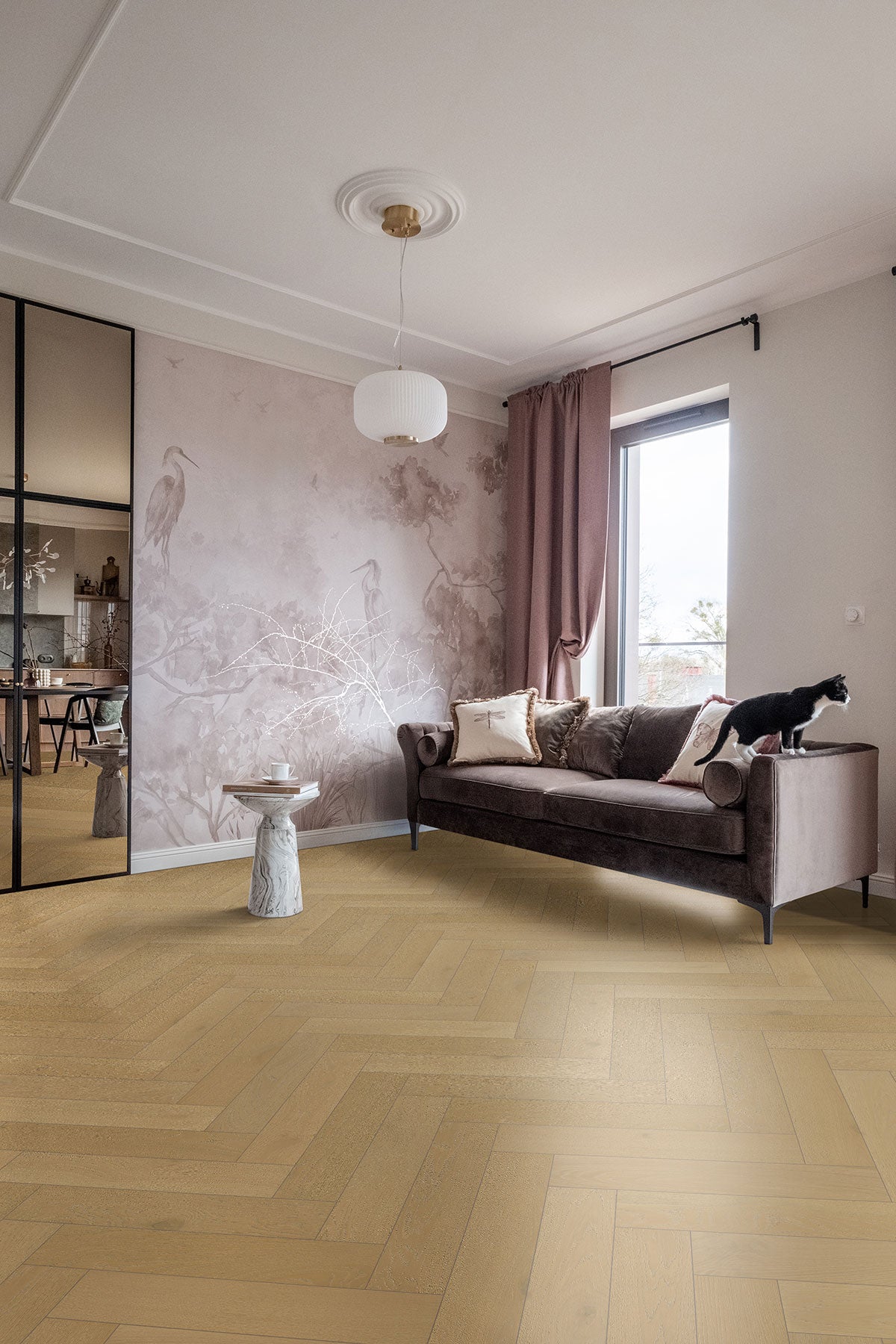 Mccarran Whitlock 5 X 24 Herringbone Engineered Hardwood Flooring