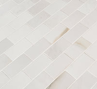 Aria Bianco 2x4 Polished Mosaic Tile