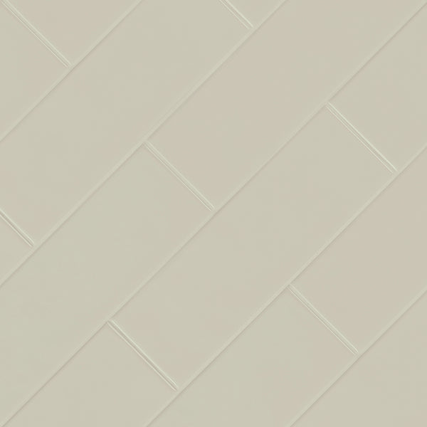 Urbano Crema 4x12 Glossy Ceramic Subway Tile