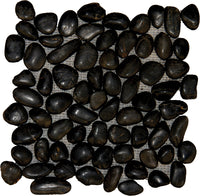 Black Pebbles 12X12 Tumbled