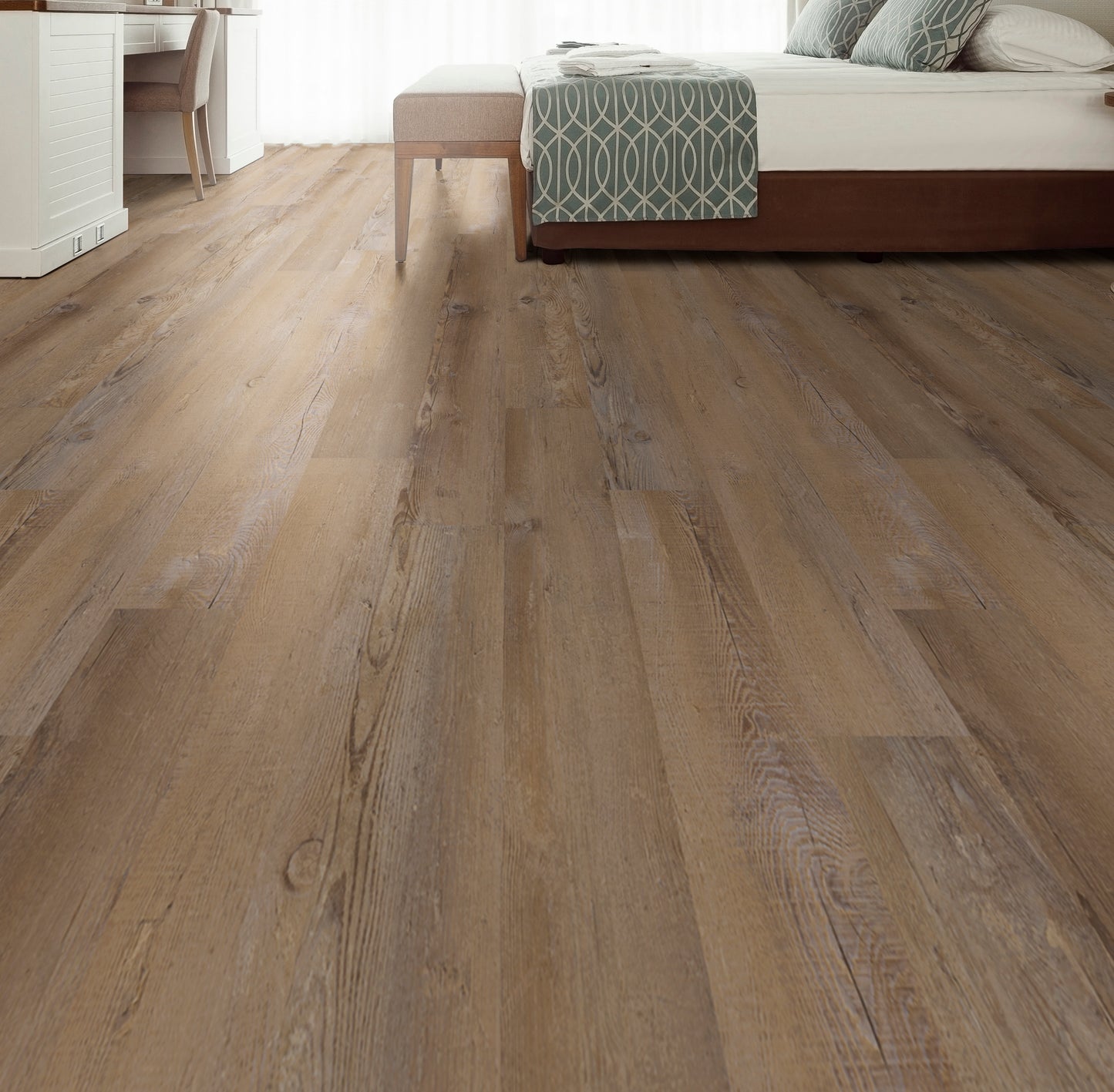 Glenridge Lime Washed Oak 6x48 Luxury Vinyl Tile