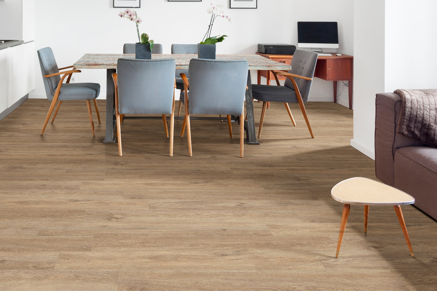 Glenridge Saddle Oak 6x48 Luxury Vinyl Tile
