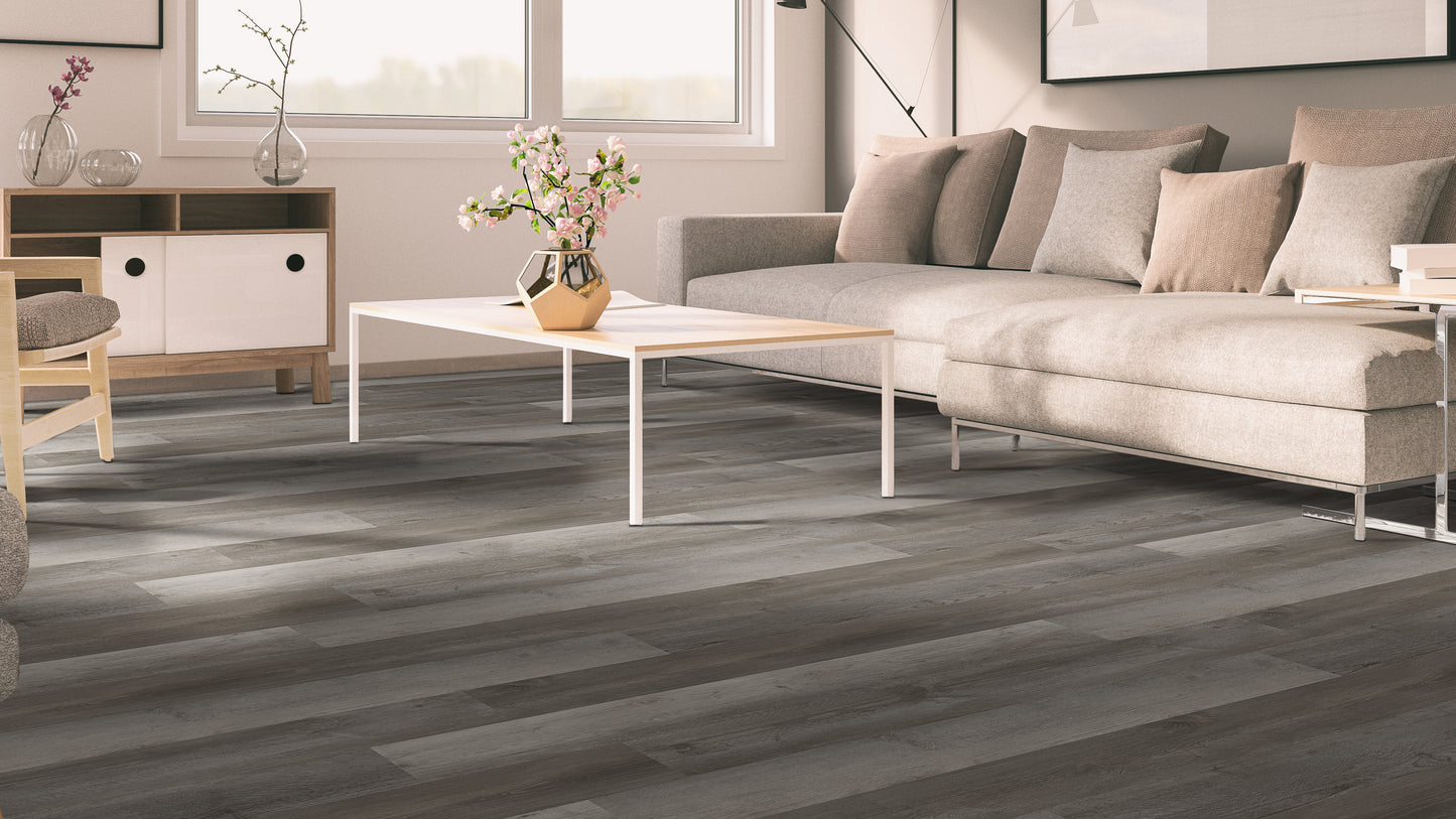 Wilmont Woodrift Gray 7x48 Luxury Vinyl Tile
