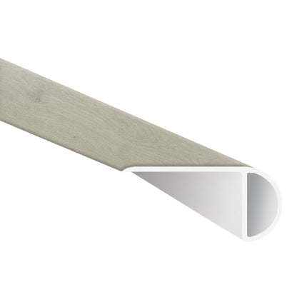 Smithcliffs 2-3/4X94 Hybrid Rigid Core Vinyl Overlapping Stair Nose