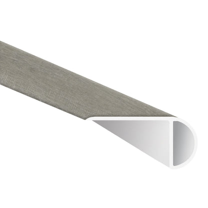Smithcliffs 2-3/4X94 Hybrid Rigid Core Vinyl Overlapping Stair Nose