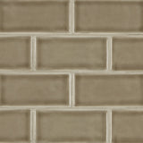 Artisan Taupe Handcrafted 3x6 Glossy Subway Tile
