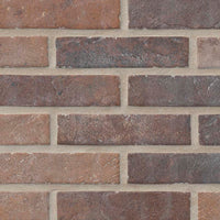 Brickstone Red 2X10 Brick Pattern Porcelain Tile