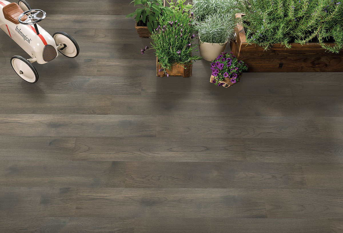 Woodhills Brook Timber Hickory 6.5X48 Waterproof Natural Wood Tile