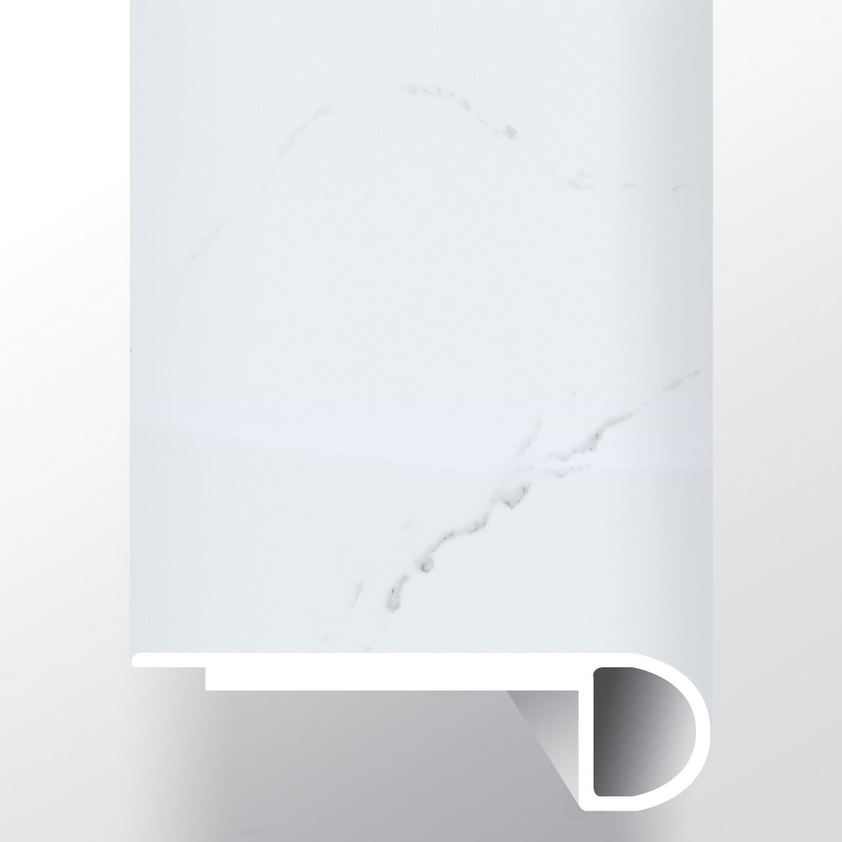 Trecento 2-3/4X94 Vinyl Flush Stair Nose