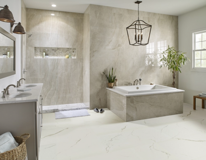 XL Trecento Calacatta Serra 18X36 Luxury Vinyl Tile