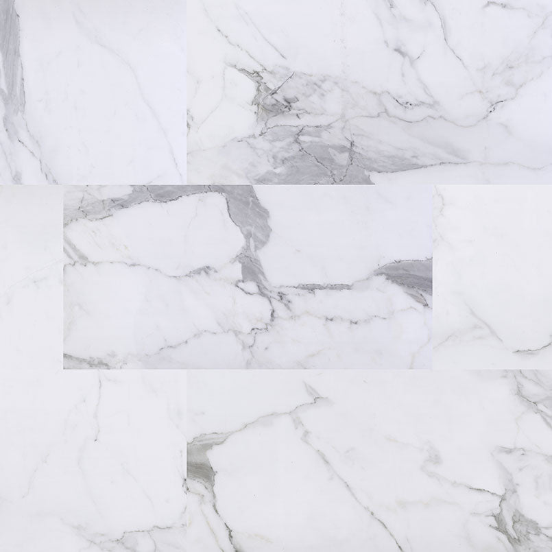Trecento Calacatta Legend 12x24 Luxury Vinyl Tile