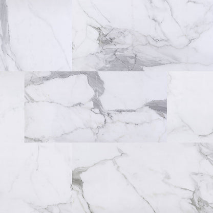 Trecento Calacatta Legend 12x24 Luxury Vinyl Tile