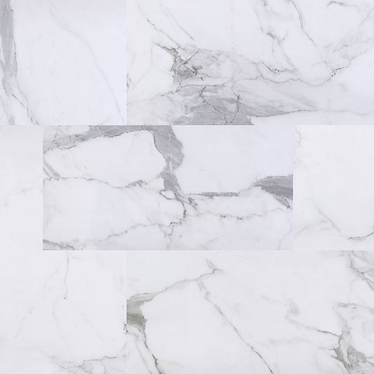 Trecento Calacatta Legend 12x24 Luxury Vinyl Tile