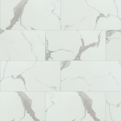Trecento Calacatta Marbello 12x24 Luxury Vinyl Tile