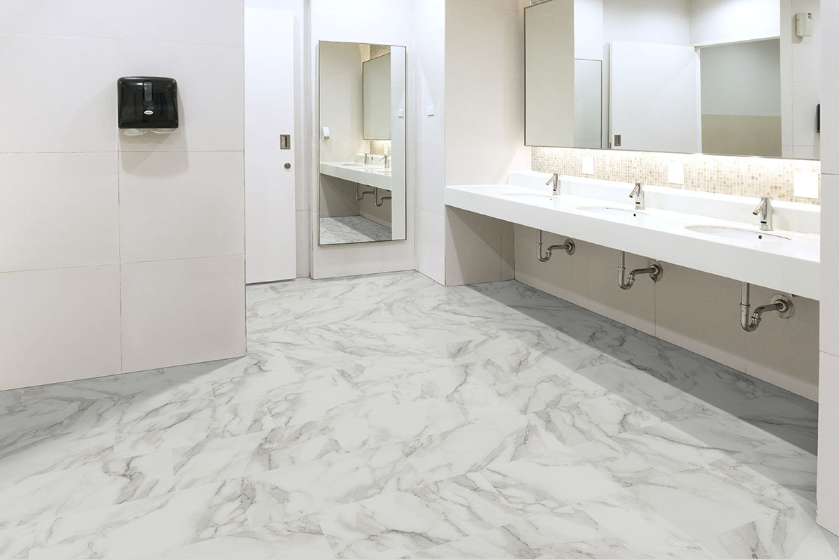 Trecento Calacatta Venosa Gold 12X24 Luxury Vinyl Tile