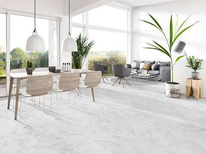 Trecento Carrara Avell Serra 12X24 Luxury Vinyl Tile