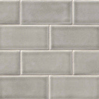 Dove Gray 3x6 Glossy Subway Tile
