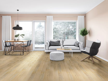 Woodhills Kings Buff 6.5X48 Waterproof Natural Wood Tile