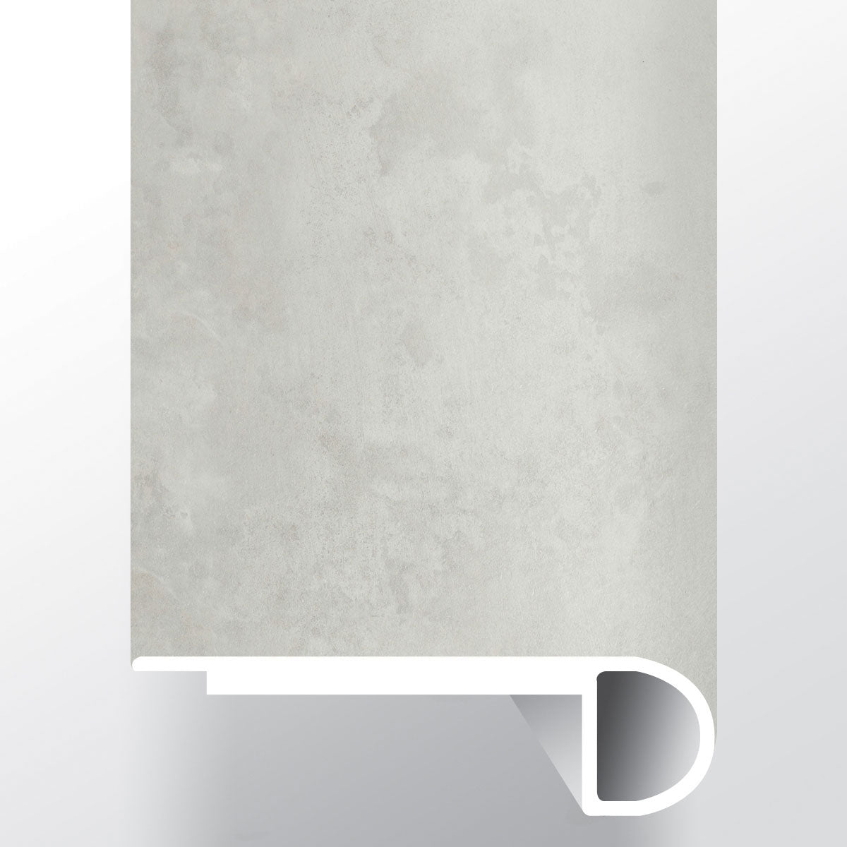 Trecento 2-3/4X94 Vinyl Flush Stair Nose