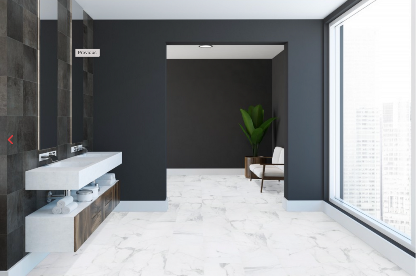 XL Trecento Calacatta Legend 18X36 Luxury Vinyl Tile