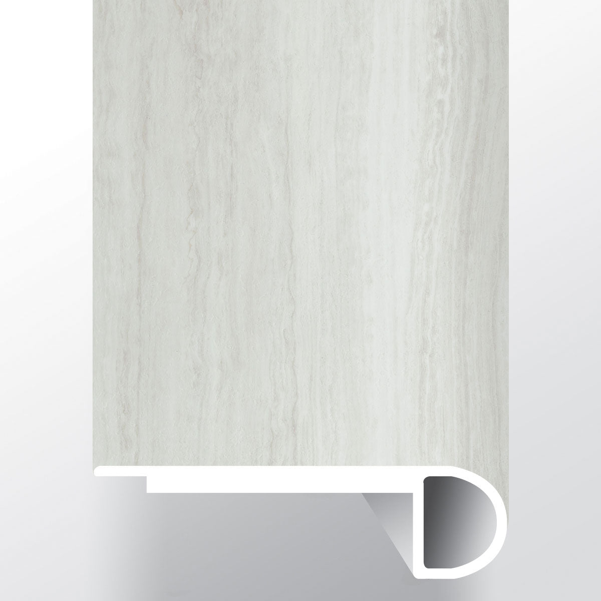 Trecento 2-3/4X94 Vinyl Flush Stair Nose